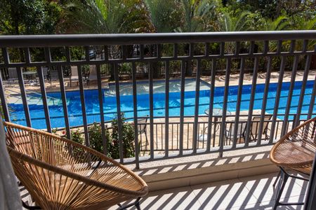 Varanda da Sala de apartamento para alugar com 2 quartos, 64m² em Vila Castelo, São Paulo