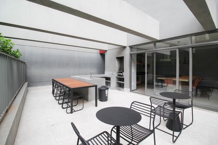 Apartamento para alugar com 24m², 1 quarto e sem vaga Apartamento para alugar com 24m², 1 quarto e sem vagaÁrea comum - Churrasqueira