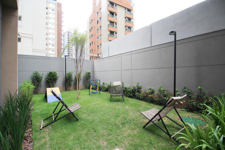 Apartamento para alugar com 24m², 1 quarto e sem vaga Apartamento para alugar com 24m², 1 quarto e sem vagaÁrea comum - Espaço Pet