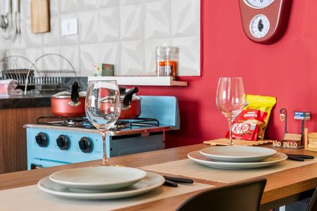 Apartamento para alugar com 30m², 1 quarto e sem vaga Apartamento para alugar com 30m², 1 quarto e sem vagaSala de Jantar