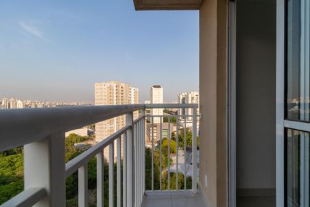 Varanda de apartamento à venda com 1 quarto, 27m² em Parque Industrial Tomas Edson, São Paulo