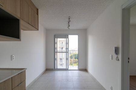 Sala de apartamento à venda com 1 quarto, 27m² em Parque Industrial Tomas Edson, São Paulo