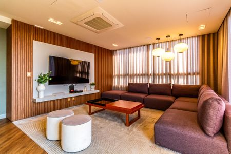 Studio para alugar com 27m², 1 quarto e 1 vaga Studio para alugar com 27m², 1 quarto e 1 vagaÁrea comum - Salão de festas