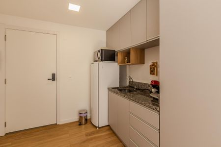 Studio para alugar com 27m², 1 quarto e 1 vaga Studio para alugar com 27m², 1 quarto e 1 vagaCozinha