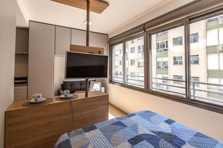 Studio para alugar com 27m², 1 quarto e 1 vaga Studio para alugar com 27m², 1 quarto e 1 vagaSala/Quarto
