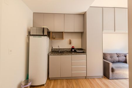 Studio para alugar com 27m², 1 quarto e 1 vaga Studio para alugar com 27m², 1 quarto e 1 vagaCozinha