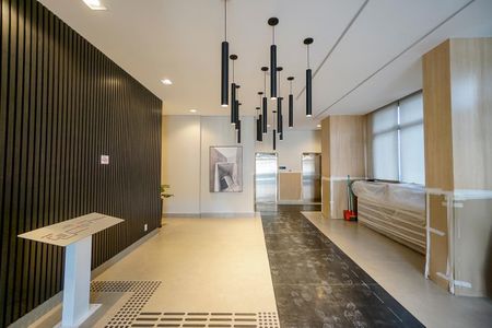 Studio para alugar com 26m², 1 quarto e sem vaga Studio para alugar com 26m², 1 quarto e sem vagaHall social