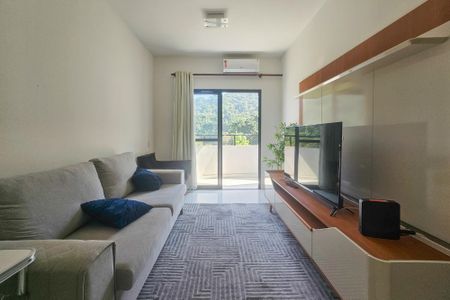 Sala de apartamento para alugar com 2 quartos, 85m² em Jardim Tejereba, Guarujá