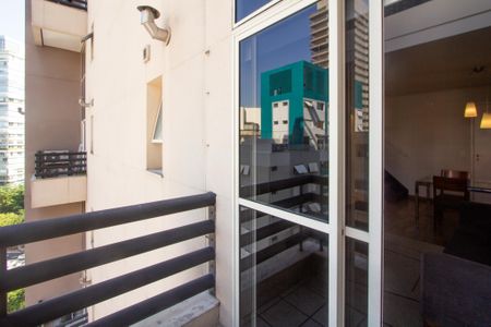 Apartamento para alugar com 63m², 1 quarto e sem vaga Apartamento para alugar com 63m², 1 quarto e sem vagaVaranda