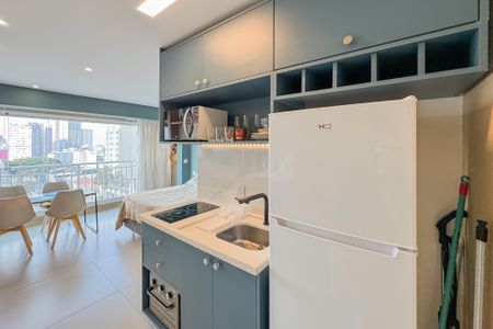 Studio para alugar com 27m², 1 quarto e sem vaga Studio para alugar com 27m², 1 quarto e sem vagaCozinha