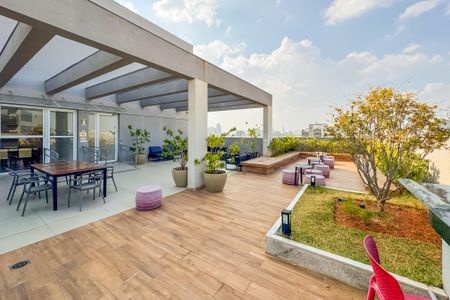 Studio para alugar com 27m², 1 quarto e sem vaga Studio para alugar com 27m², 1 quarto e sem vagaCobertura