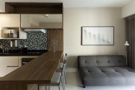 Apartamento para alugar com 61m², 1 quarto e 1 vaga Apartamento para alugar com 61m², 1 quarto e 1 vagaSala/Cozinha