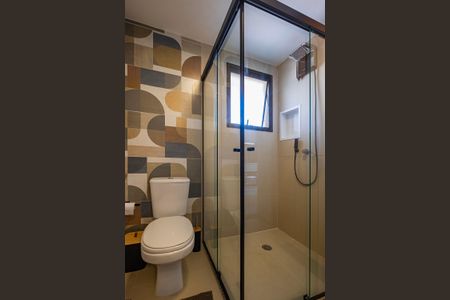 Studio para alugar com 32m², 1 quarto e sem vaga Studio para alugar com 32m², 1 quarto e sem vagaBanheiro