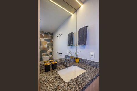 Studio para alugar com 32m², 1 quarto e sem vaga Studio para alugar com 32m², 1 quarto e sem vagaBanheiro