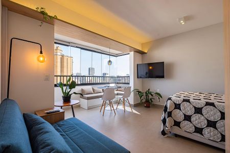 Studio para alugar com 32m², 1 quarto e sem vaga Studio para alugar com 32m², 1 quarto e sem vagaStudio