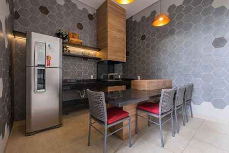 Studio para alugar com 32m², 1 quarto e sem vaga Studio para alugar com 32m², 1 quarto e sem vagaÁrea comum - Churrasqueira