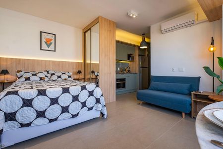 Studio para alugar com 32m², 1 quarto e sem vaga Studio para alugar com 32m², 1 quarto e sem vagaStudio