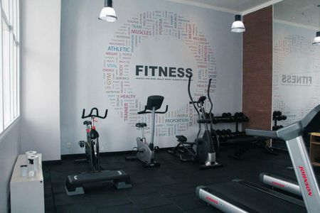 Apartamento para alugar com 56m², 1 quarto e 2 vagas Apartamento para alugar com 56m², 1 quarto e 2 vagasAcademia