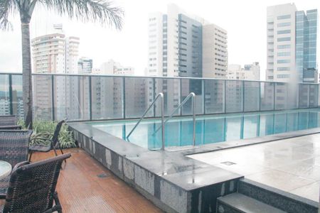 Apartamento para alugar com 56m², 1 quarto e 2 vagas Apartamento para alugar com 56m², 1 quarto e 2 vagasÁrea comum - Piscina