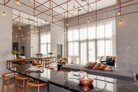 Apartamento à venda com 140m², 3 quartos e 2 vagas Apartamento à venda com 140m², 3 quartos e 2 vagasÁrea comum - Salão de festas