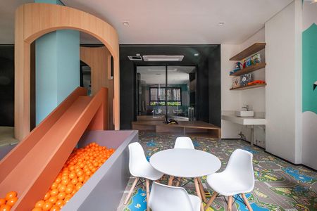 Studio à venda com 25m², 1 quarto e sem vaga Studio à venda com 25m², 1 quarto e sem vagaBrinquedoteca