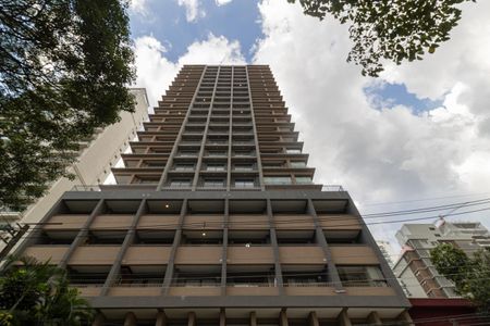 Studio para alugar com 33m², 1 quarto e sem vaga Studio para alugar com 33m², 1 quarto e sem vagaFachada