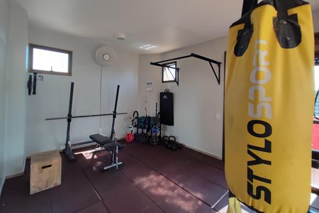 Área comum - Academia de apartamento para alugar com 1 quarto, 61m² em Cambuí, Campinas