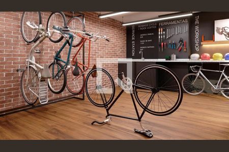 Apartamento para alugar com 42m², 2 quartos e sem vaga Apartamento para alugar com 42m², 2 quartos e sem vagaBicicletário