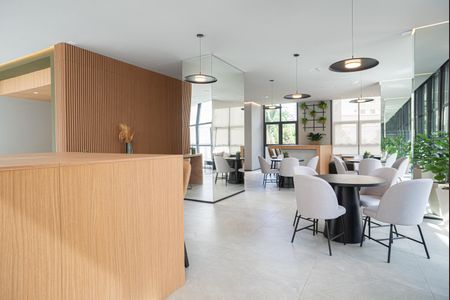 Apartamento para alugar com 32m², 1 quarto e sem vaga Apartamento para alugar com 32m², 1 quarto e sem vagaÁrea comum - Salão de festas