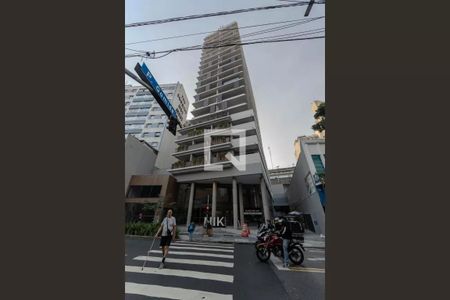 Apartamento para alugar com 32m², 1 quarto e sem vaga Apartamento para alugar com 32m², 1 quarto e sem vagaFachada