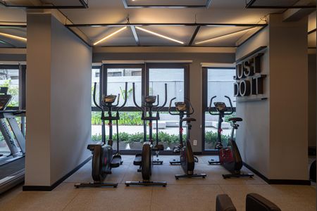 Apartamento para alugar com 32m², 1 quarto e sem vaga Apartamento para alugar com 32m², 1 quarto e sem vagaÁrea comum - Academia