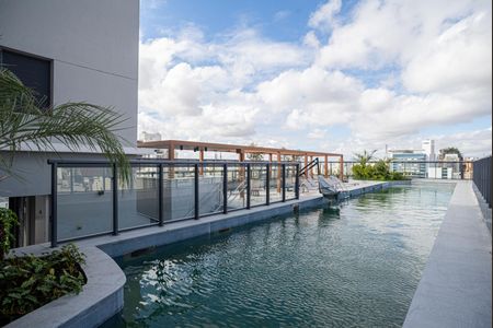 Apartamento para alugar com 32m², 1 quarto e sem vaga Apartamento para alugar com 32m², 1 quarto e sem vagaÁrea comum - Piscina