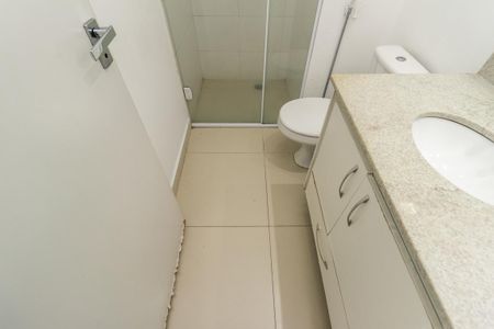 Studio para alugar com 41m², 1 quarto e 1 vaga Studio para alugar com 41m², 1 quarto e 1 vagaBanheiro