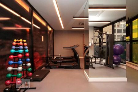 Studio para alugar com 41m², 1 quarto e 1 vaga Studio para alugar com 41m², 1 quarto e 1 vagaÁrea comum - Academia