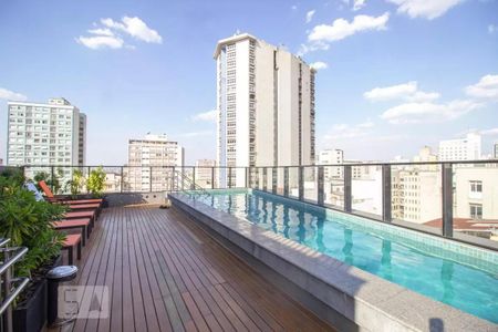 Studio para alugar com 41m², 1 quarto e 1 vaga Studio para alugar com 41m², 1 quarto e 1 vagaÁrea comum - Piscina