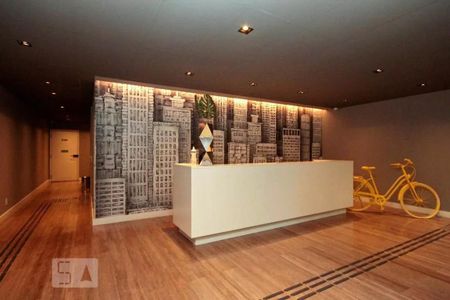 Studio para alugar com 41m², 1 quarto e 1 vaga Studio para alugar com 41m², 1 quarto e 1 vagaÁrea comum - Hall Social