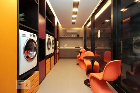 Studio para alugar com 41m², 1 quarto e 1 vaga Studio para alugar com 41m², 1 quarto e 1 vagaÁrea comum - Lavanderia