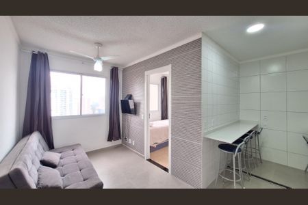 Sala de apartamento para alugar com 2 quartos, 35m² em Várzea da Barra Funda, São Paulo