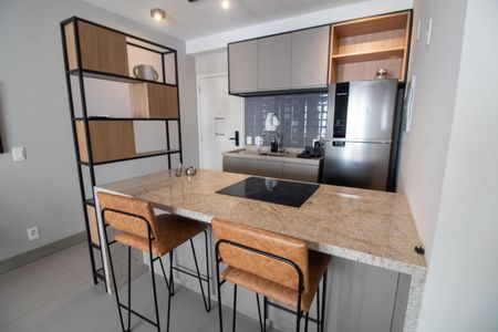 Studio para alugar com 42m², 1 quarto e 1 vaga Studio para alugar com 42m², 1 quarto e 1 vagaCozinha