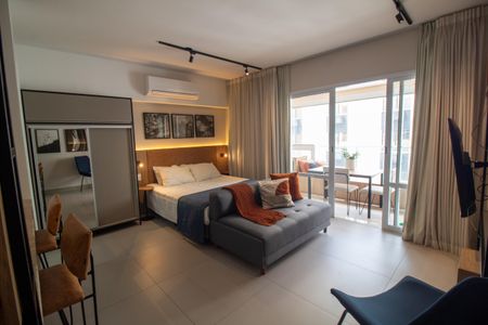 Studio para alugar com 42m², 1 quarto e 1 vaga Studio para alugar com 42m², 1 quarto e 1 vagaSala / Quarto - Studio