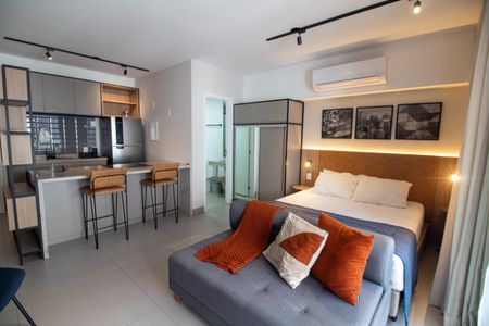 Studio para alugar com 42m², 1 quarto e 1 vaga Studio para alugar com 42m², 1 quarto e 1 vagaSala / Quarto - Studio