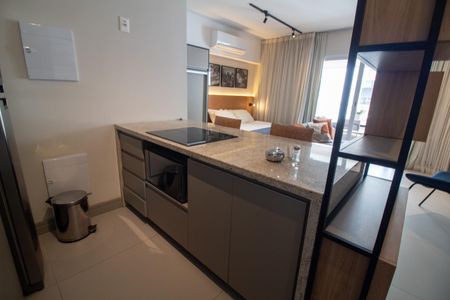 Studio para alugar com 42m², 1 quarto e 1 vaga Studio para alugar com 42m², 1 quarto e 1 vagaCozinha