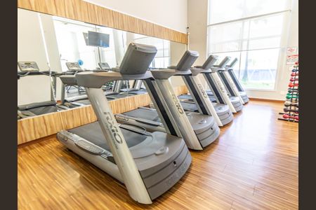 Apartamento para alugar com 55m², 1 quarto e 2 vagas Apartamento para alugar com 55m², 1 quarto e 2 vagasÁrea comum - Academia