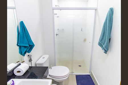 Apartamento para alugar com 55m², 1 quarto e 2 vagas Apartamento para alugar com 55m², 1 quarto e 2 vagasBanheiro