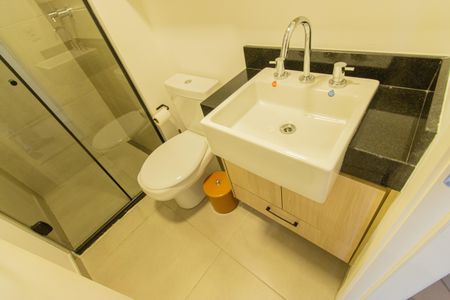 Apartamento para alugar com 23m², 1 quarto e 1 vaga Apartamento para alugar com 23m², 1 quarto e 1 vagaBanheiro