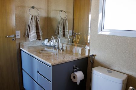 Studio para alugar com 45m², 1 quarto e 1 vaga Studio para alugar com 45m², 1 quarto e 1 vagaBanheiro