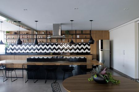 Studio para alugar com 45m², 1 quarto e 1 vaga Studio para alugar com 45m², 1 quarto e 1 vagaÁrea comum - Salão de festas