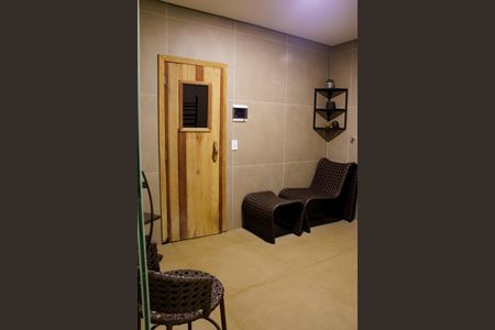 Studio para alugar com 45m², 1 quarto e 1 vaga Studio para alugar com 45m², 1 quarto e 1 vagaSauna