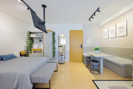 Apartamento para alugar com 40m², 1 quarto e 1 vaga Apartamento para alugar com 40m², 1 quarto e 1 vagaStudio