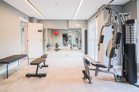 Apartamento para alugar com 24m², 1 quarto e sem vaga Apartamento para alugar com 24m², 1 quarto e sem vagaÁrea comum - Academia